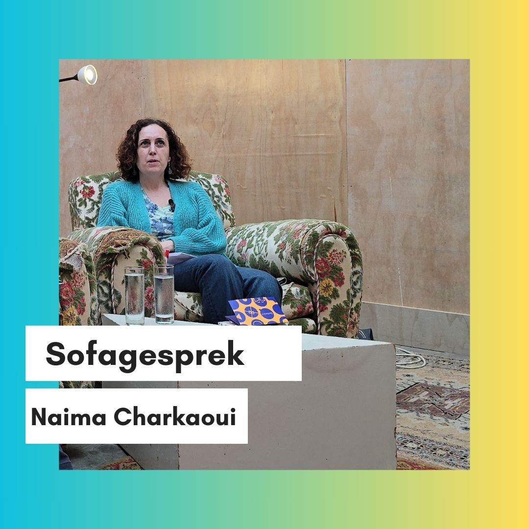 Sofagesprek met Naima Charkaoui